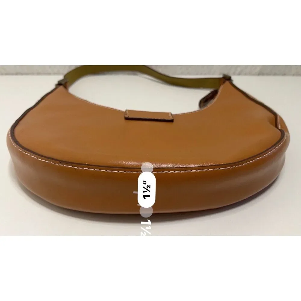 Minicci tan shoulder/hobo bag with studs